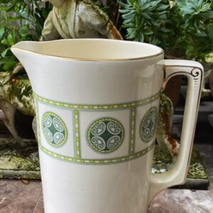 Vintage Art Deco lampetkan | Vintage Art Deco wash pitcher, Ludwig Wessel Bonn, late 19th C