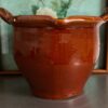 Vintage French glazed water jug – early 20th c (2) Vintage Frans geglazuurd waterkruikje | Vintage French glazed water jug – early 20th c.
