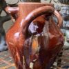 Vintage Thulin ceramic vase with 3 handles ca. 1950 – Stijlvolle handgemaakte Thulin vaas ca. 1950 (14) Stijlvolle handgemaakte Thulin vaas ca. 1950 - Vintage Thulin ceramic vase with 3 handles ca. 1950