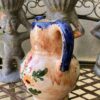 Vintage bolvaasje met 2 oren Robbia – Vintage bulb vase with 2 handles Robbia