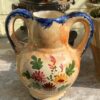 Vintage bolvaasje met 2 oren Robbia – Vintage bulb vase with 2 handles Robbia