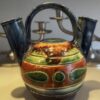 Vlaams aardewerk decoratief Art Nouveau Tulpenvaasje (11) Vlaams aardewerk tulpenkruikje – gevlamde glazuur – Flemish pottery tulip jug – flamed glaze – Mont de l’Enclus – ca. 1930