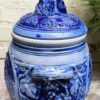 Westerwald cobalt‑blue lidded pot, ca. 1900–1950 (14) Westerwald kobaltblauwe pot met deksel | Westerwald cobalt‑blue lidded pot, ca. 1900–1950