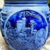 Westerwald cobalt‑blue lidded pot, ca. 1900–1950 (19) Westerwald kobaltblauwe pot met deksel | Westerwald cobalt‑blue lidded pot, ca. 1900–1950