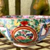 4 Chinese eggshell porcelain teacups Rose Canton – c.1900 (11) 4 Chinese eierschaalporseleinen theekopjes Rose Canton | 4 Chinese eggshell porcelain teacups Rose Canton – c.1900