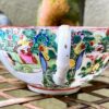 4 Chinese eggshell porcelain teacups Rose Canton – c.1900 (17) 4 Chinese eierschaalporseleinen theekopjes Rose Canton | 4 Chinese eggshell porcelain teacups Rose Canton – c.1900