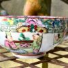 4 Chinese eggshell porcelain teacups Rose Canton – c.1900 (18) 4 Chinese eierschaalporseleinen theekopjes Rose Canton | 4 Chinese eggshell porcelain teacups Rose Canton – c.1900