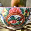 4 Chinese eggshell porcelain teacups Rose Canton – c.1900 (19) 4 Chinese eierschaalporseleinen theekopjes Rose Canton | 4 Chinese eggshell porcelain teacups Rose Canton – c.1900
