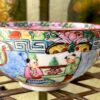 4 Chinese eggshell porcelain teacups Rose Canton – c.1900 (8) 4 Chinese eierschaalporseleinen theekopjes Rose Canton | 4 Chinese eggshell porcelain teacups Rose Canton – c.1900