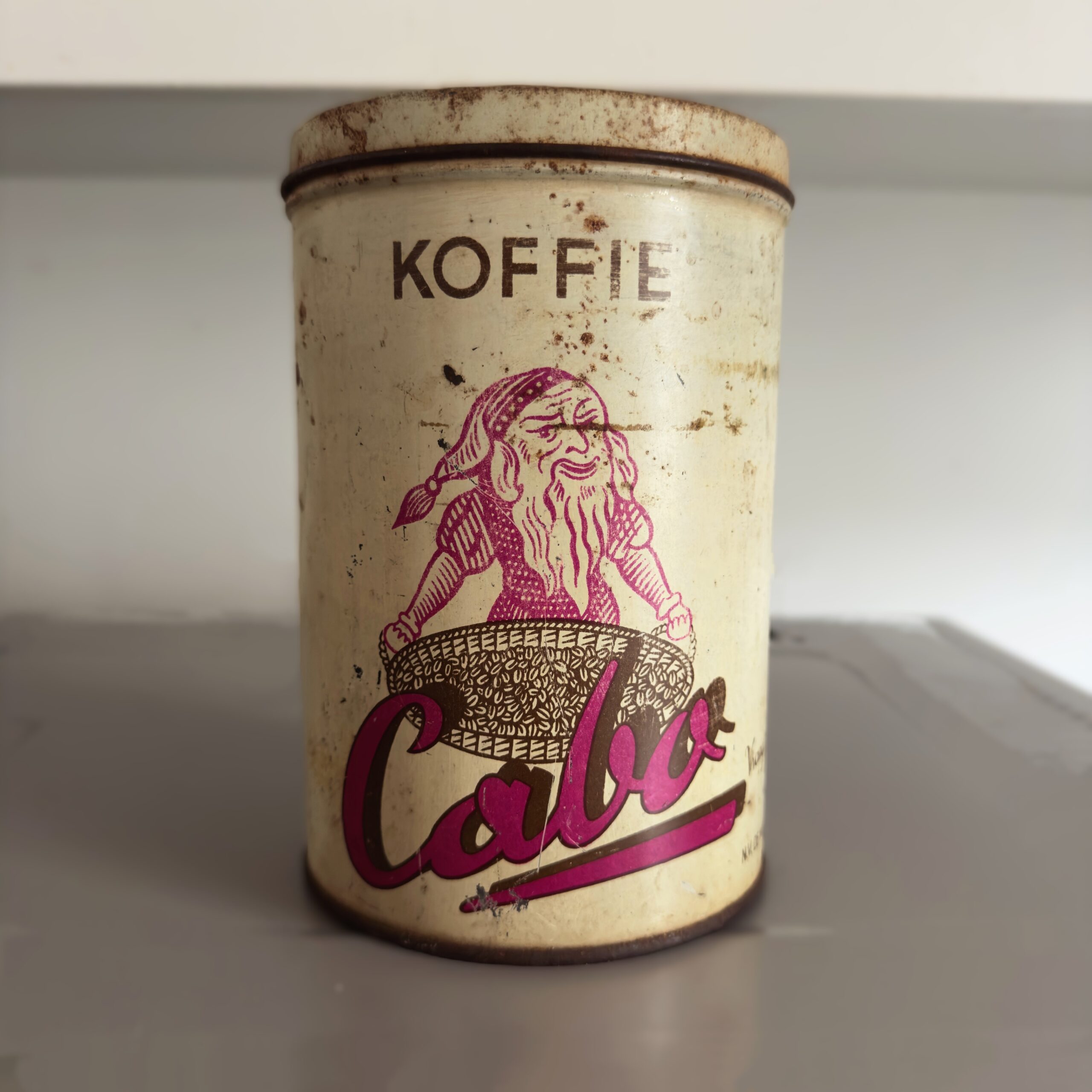 5253885300.jpg Sleets Cabo koffie–rijst blik (ca. 1950) – Belgisch retrodesign met dubbele functie en karakter”