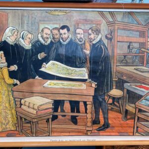 ​Plantijn drukt het meesterwerk van Mercator – Educatieve schoolplaat nr 53 (1925–1931)