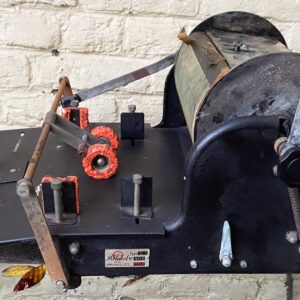 5305510427.jpg Unieke handbediende stencilmachine Rotabel - Industrieel erfgoed uit de jaren 50