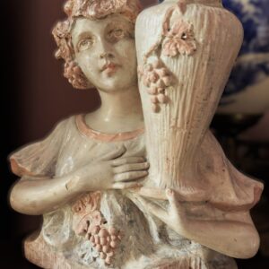 5305510921.jpg Art Nouveau gipsen buste “La Porteuse d’eau” – Balestra 1633 ca. 1900