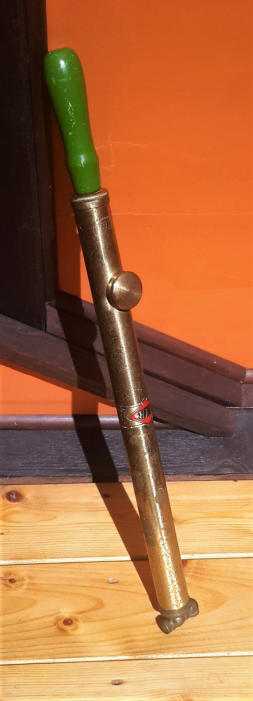 5305513139.jpg Zeer Decoratieve Vintage Messing Sproeier van WHB (W. Hahn Bremen), Na‑oorlogs Duitsland ca. 1946–1960
