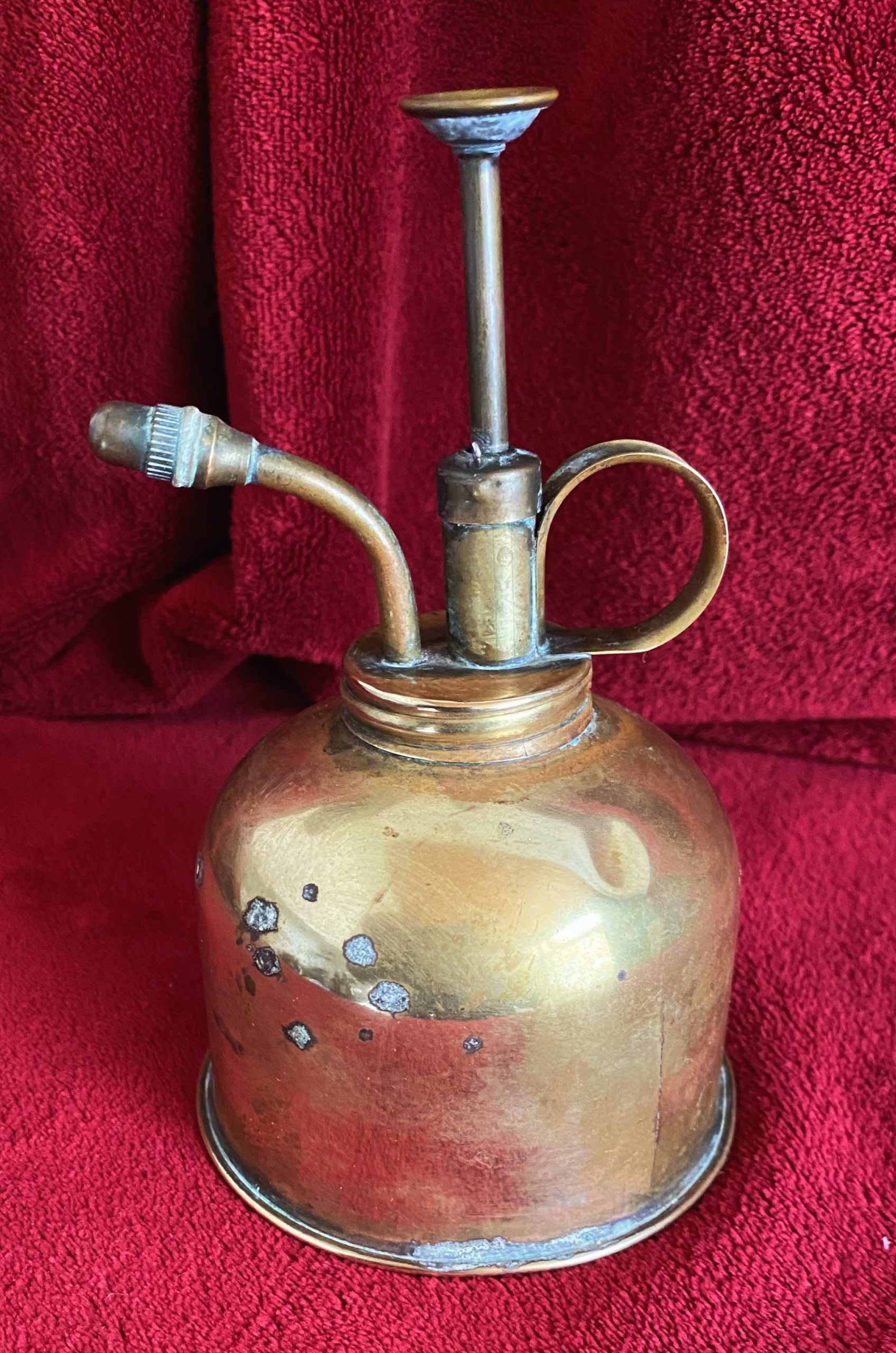 5305520397.jpg Zeldzame vintage messing duimpomp plantenspuit 555 – Sanyei Corporation, Hong Kong ca. 1950