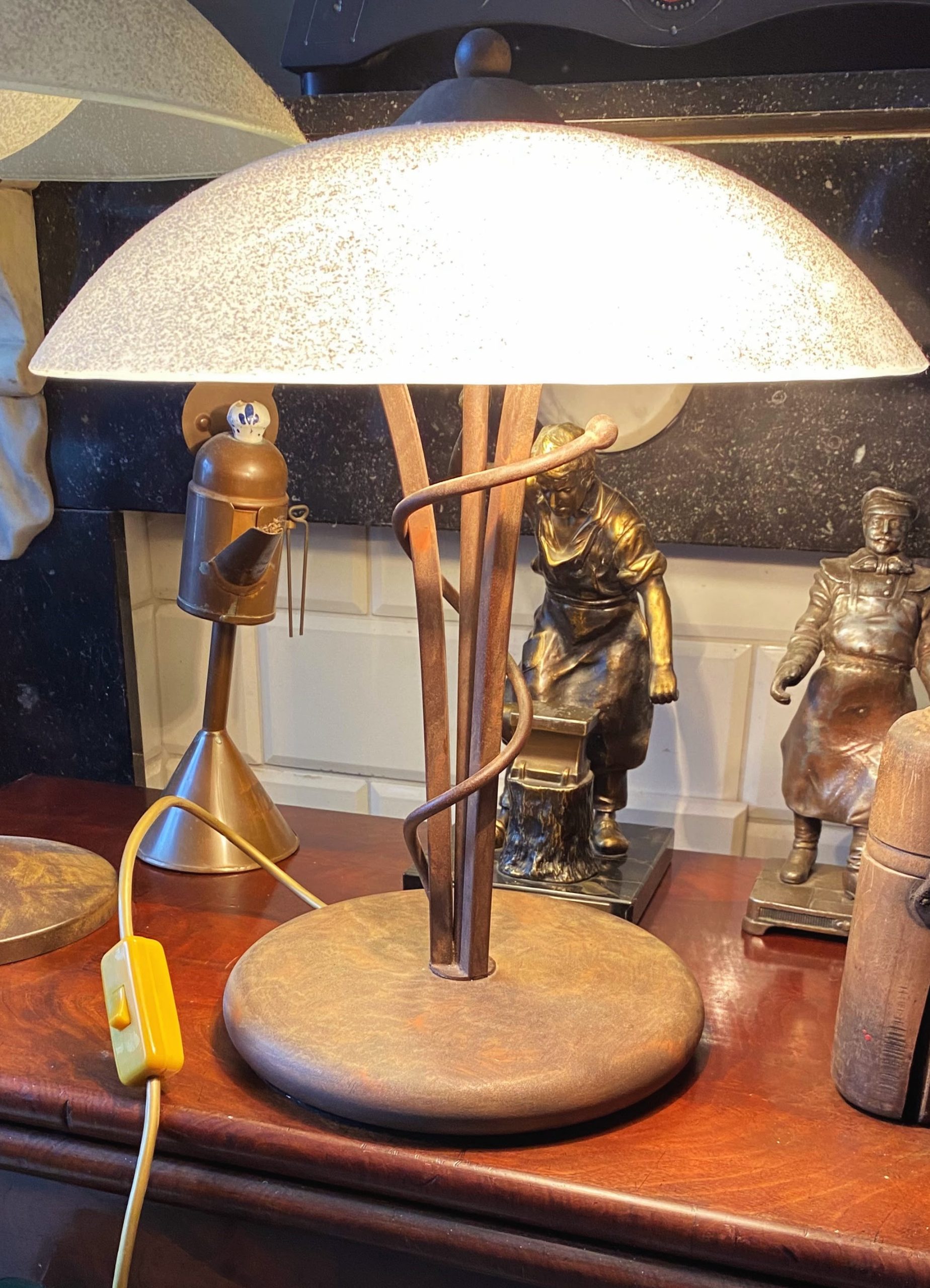 5393125600.jpg Stijlvolle Italiaanse vintage design tafellamp DEA illuminazione