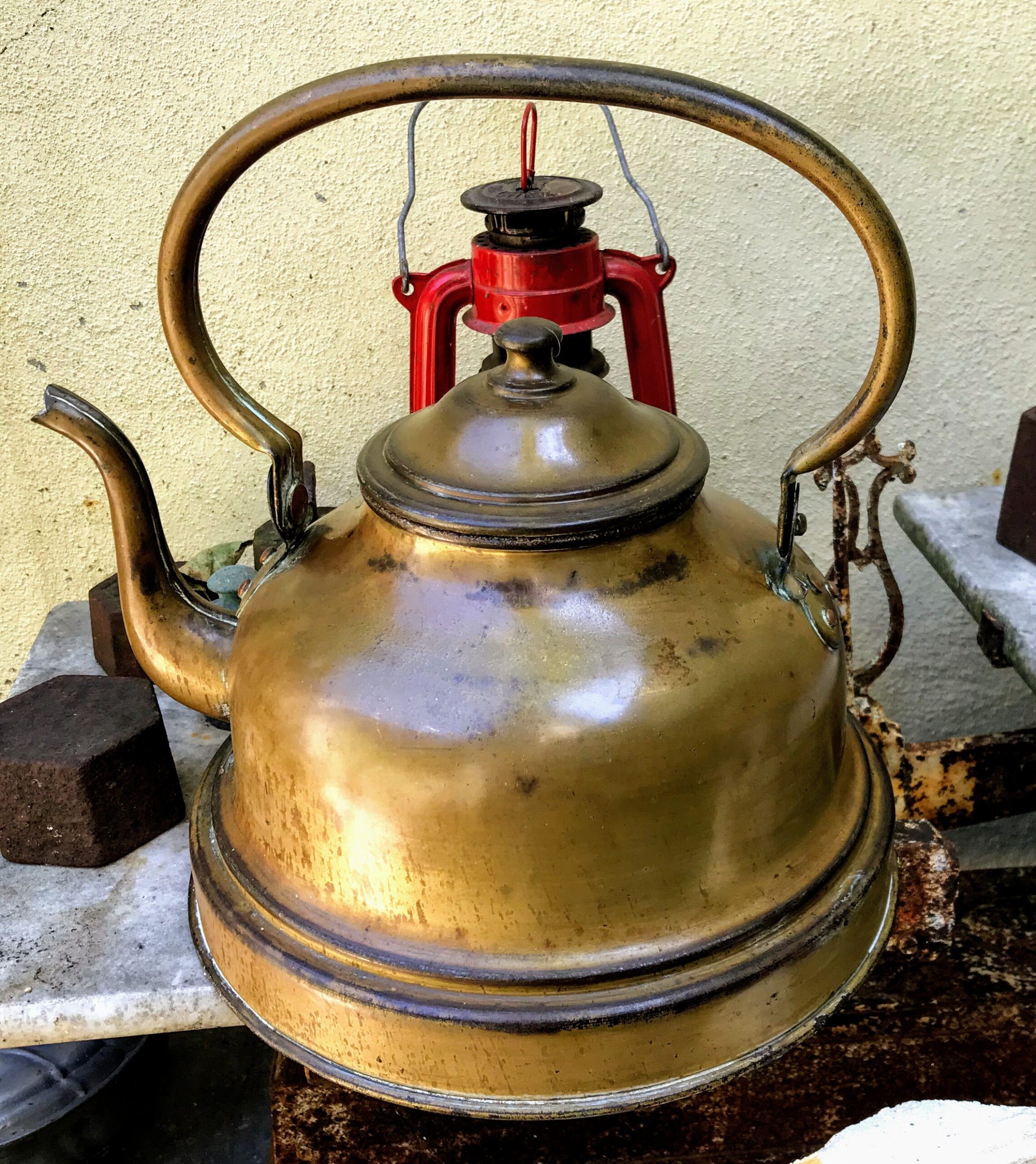 5393146173.jpg Antieke koperen Waterketel ca 1900