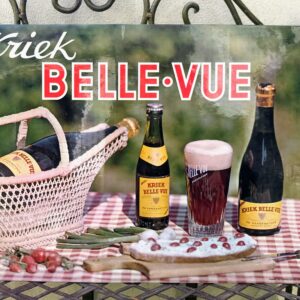 5396661584.jpg Kartonnen reclamebord Kriek Belle-Vue ca. 1968 – Ph. Vandenstock Anderlecht