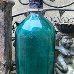 Lichtgroene Romanian Seltzer Bottle" Soda - of Sifonfles – jaren 1950