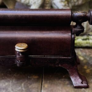 5443372765.jpg Zeldzame antieke fotografische polijstmachine in gietijzer - ca. 1880