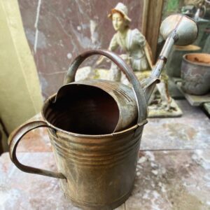 5443803338.jpg Oude Franse landelijke brocante zinken gieter – Frankrijk, jaren ’30