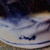 Antiek Delfts porseleinen Hollands melkmeisje met hondenkar – Antique Delft porcelain Dutch milkmaid with dog cart – ca. 1900