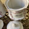 Antique French porcelain storage jars “Sucre” & “Café” – early 1900s (10) Antieke Franse voorraadpotten “Sucre” en “Café” | Antique French porcelain storage jars “Sucre” & “Café” – early 1900s