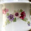 Antique French porcelain sugar pot with wildflowers – c.1900 (9) Antieke Franse suikerpot met veldbloemen | Antique French porcelain sugar pot with wildflowers – c.1900