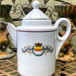 Antieke Koffiekan Hotel Kronenburg Münster “Fritz Bensinger Mannheim” | Antique Hotel Kronenburg Münster Coffee Pot – Fritz Bensinger Mannheim, c.1920