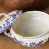 Antique ceramic tureen with lid – Petrus Regout Maastricht Dresden Decor, 19th century (10) Antieke keramische soepterrine met deksel | Antique ceramic tureen with lid – Petrus Regout Maastricht Dresden Decor, 19th century