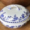 Antique ceramic tureen with lid – Petrus Regout Maastricht Dresden Decor, 19th century (15) Antieke keramische soepterrine met deksel | Antique ceramic tureen with lid – Petrus Regout Maastricht Dresden Decor, 19th century