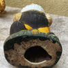 Antique earthenware garden gnomes with faded paint – ca. 1950 (5) Antieke aardewerken tuinkabouters met vervaagde verflaag – Antique earthenware garden gnomes with faded paint – ca. 1950
