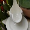 Antieke sauskom met onderplaat | Antique sauce boat with underplate – Manufacture Imperiale et Royale Nimy, early 20th century