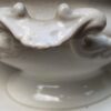 Antique white sauce boat with double‑ear ornament Imperial Model – Société Céramique Maastricht, late 19th century (9) Antieke witte sauskom met dubbeloorornament Model Imperial | Antique white sauce boat with double‑ear ornament Imperial Model – Société Céramique Maastricht, late 19th century