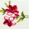Prachtig porseleinen dessertbordje Cottier Frères Zwitserland | Beautiful porcelain dessert plate Cottier Frères Switzerland – Floral Design 1923
