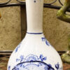 Charming Delft Blue vase with windmill and sailing ship scene – 20th century (3) Prachtig Delfts Blauw vaasje met molen- en scheepstafereel – Charming Delft Blue vase with windmill and sailing ship scene – 20th century