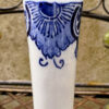 Charming Delft Blue vase with windmill and sailing ship scene – 20th century (9) Prachtig Delfts Blauw vaasje met molen- en scheepstafereel – Charming Delft Blue vase with windmill and sailing ship scene – 20th century
