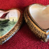 Prachtig hartvormig H. Bequet doosje met maritiem decor – Charming H. Bequet heart-shaped trinket box with maritime décor – mid-20th century