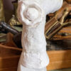 Charming naïve plaster gauze sculptures of playful figures – 20th C (11) Prachtige naïeve gipsgaas sculpturen van twee speelse figuren – Charming naïve plaster gauze sculptures of playful figures – 20th C