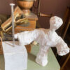 Charming naïve plaster gauze sculptures of playful figures – 20th C (13) Prachtige naïeve gipsgaas sculpturen van twee speelse figuren – Charming naïve plaster gauze sculptures of playful figures – 20th C