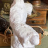 Charming naïve plaster gauze sculptures of playful figures – 20th C (14) Prachtige naïeve gipsgaas sculpturen van twee speelse figuren – Charming naïve plaster gauze sculptures of playful figures – 20th C
