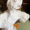 Charming naïve plaster gauze sculptures of playful figures – 20th C (17) Prachtige naïeve gipsgaas sculpturen van twee speelse figuren – Charming naïve plaster gauze sculptures of playful figures – 20th C