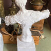 Charming naïve plaster gauze sculptures of playful figures – 20th C (18) Prachtige naïeve gipsgaas sculpturen van twee speelse figuren – Charming naïve plaster gauze sculptures of playful figures – 20th C