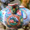 Chinees export Rose Canton porseleinen melkkannetje – Medaillons en bloemen, Ch’ing‑dynastie | Chinese Rose Canton export porcelain milk jug – Medallions & floral décor, Qing dynasty, late 19th century