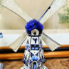 Electric Delft Blue windmill with rotating sails – 1950s (4) Elektrische Delfts blauwe windmolen – Electric Delft Blue windmill with rotating sails – 1950s