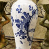 Elegant Delft Blue vase with windmill motif – ca. 1900 (10) Elegante Delfts Blauwe vaas met windmolenmotief – Elegant Delft Blue vase with windmill motif – ca. 1900