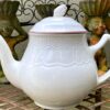 Elegant Teapot – Manufacture Royale de La Louvière Boch Belgium, c.1970 (1) Prachtige Theepot – Manufacture Royale de La Louvière Boch Belgium | Elegant Teapot – Manufacture Royale de La Louvière Boch Belgium, c.1970