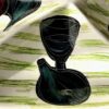 Elegant ceramic aperitif dish with fruit and vegetable décor – mid‑20th century (7) Elegante aperitiefschaal keramiek met fruit‑ en groentedecor | Elegant ceramic aperitif dish with fruit and vegetable décor – mid‑20th century