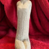 Elegant stone sculpture of seated woman – ca. 1950 (5) Elegante stenen sculptuur van zittende vrouw – Elegant stone sculpture of seated woman – ca. 1950