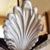 Exclusieve Franse Art Deco Kroonluchter – 5 Gesatineerde Schalen | Exclusive French Art Deco chandelier – 5 satin‑glass bowls, 1930